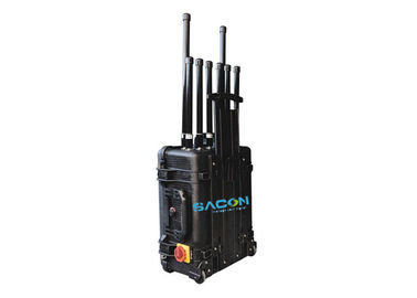 8 canali Drone Signal Scrambler 200 W per carceri / sale interrogatori