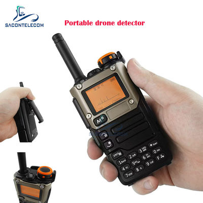 Rilevatore portatile anti-drone portatile con frequenza 700-6Ghz e distanza di rilevamento di 800m