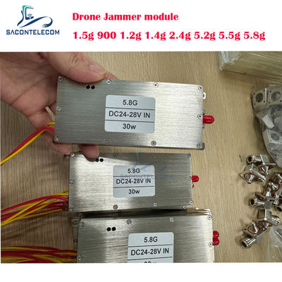 Modulo Jammer Antidrone da 30W 1.4G Modulo Jammer RF con Frequenza Personalizzabile per Jamming UAV