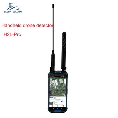 Detettore di droni portatili con gamma di frequenze da 100 a 6000 MHz e distanza di rilevamento di 3 km per il rilevamento di FPV