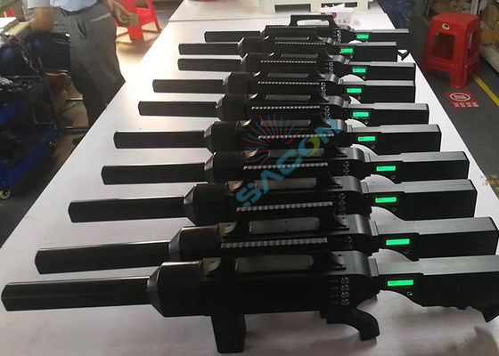 60W High Power UAV Signal Jammer con 2 km di autonomia e batteria integrata per la difesa anti-drone