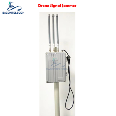 5 kg di interferente di segnale per droni all'aperto 25w 2.4G 5.8G WiFi GPS 500m distanza